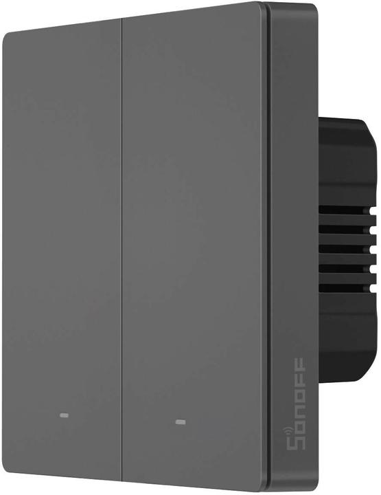 Produktbild Sonoff WiFi-Lichtschalter M5-2C-86, 2-fach, 230 V, 10A