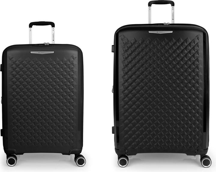 Actual product image Gabol Queens 4-wheel suitcase set 2-piece with expansion fold (181 l, XL (from 140l))