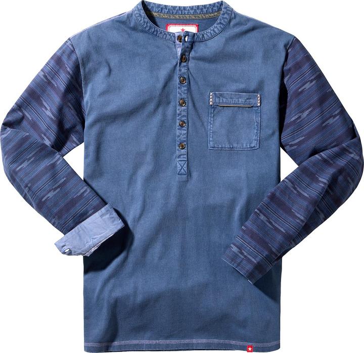 Image du produit Joe Browns Contrast Aztec Long Sleeve Henley (L)