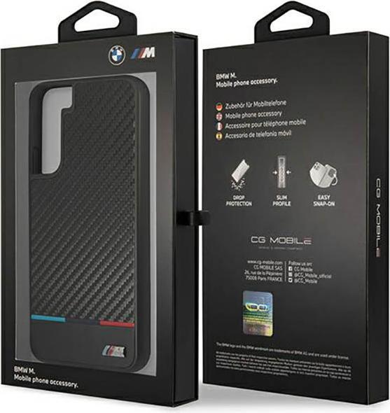 Produktbild BMW Hard case BMHCS22MPUCARTCBK S22 + S906 black (Samsung Galaxy S22+)
