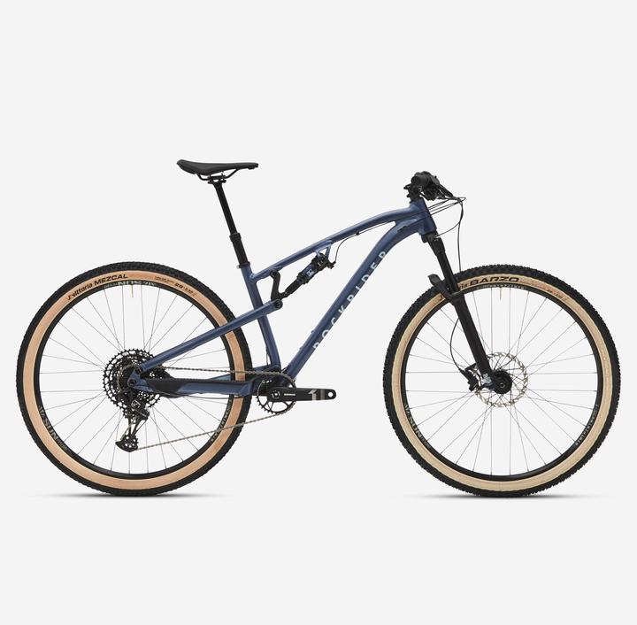 Actual product image Rockrider MTB Cross Country 29 inch XC aluminium frame Race 700 S blue (200 cm)