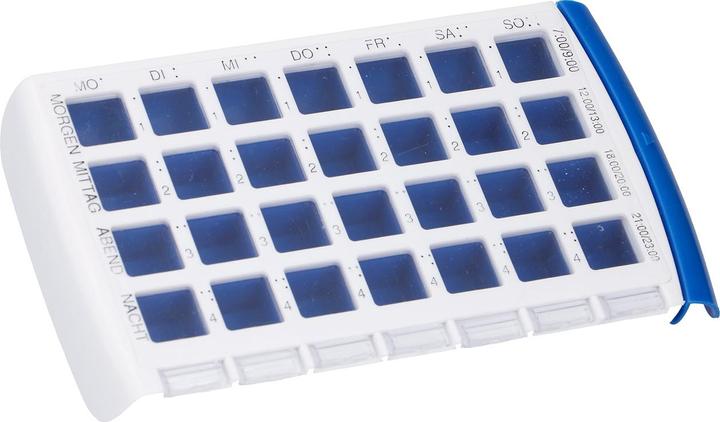 Image du produit Casativo Boîte à pilules avec 28 compartiments