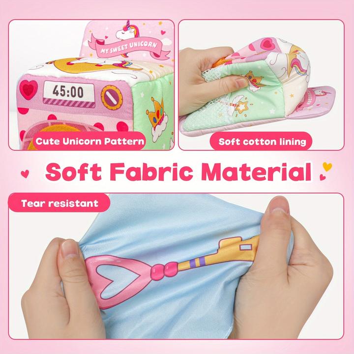 Immagine prodotto Activity Board Giocattoli a scatola di fazzoletti per neonati, giocattoli per bambini e bambini da riempire con le