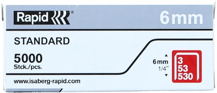 Productafbeelding Rapid Tacker nieten nr. 53 6mm gegalvaniseerd PU=5000 stuks (5000 x)