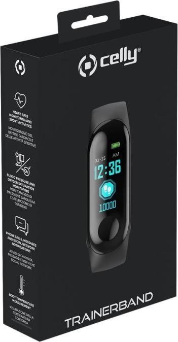Immagine prodotto Celly Smartband Nero Trainerbandbk
