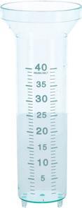 Produktbild ProGarden Transparentes 18,5cm Durchmesser 7,5cm Regenmesser