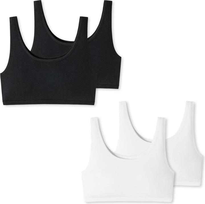 Actual product image Uncover by Schiesser Bustier Casual Comfortable Fit (XL, pack of 2)
