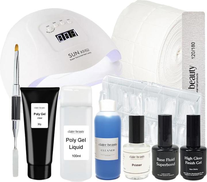 Produktbild Claire Beauty Polygel Starter Kit (100 ml)