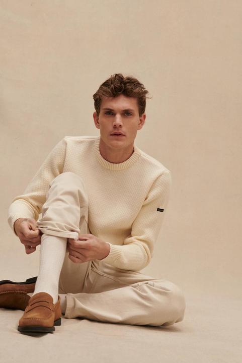 Produktbild Le Minor Pullover mit Rundhalsausschnitt Norwegen (S)
