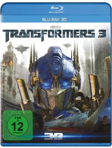 Image du produit Transformateurs 3 (Blu-ray 3D, 2011, Allemand)