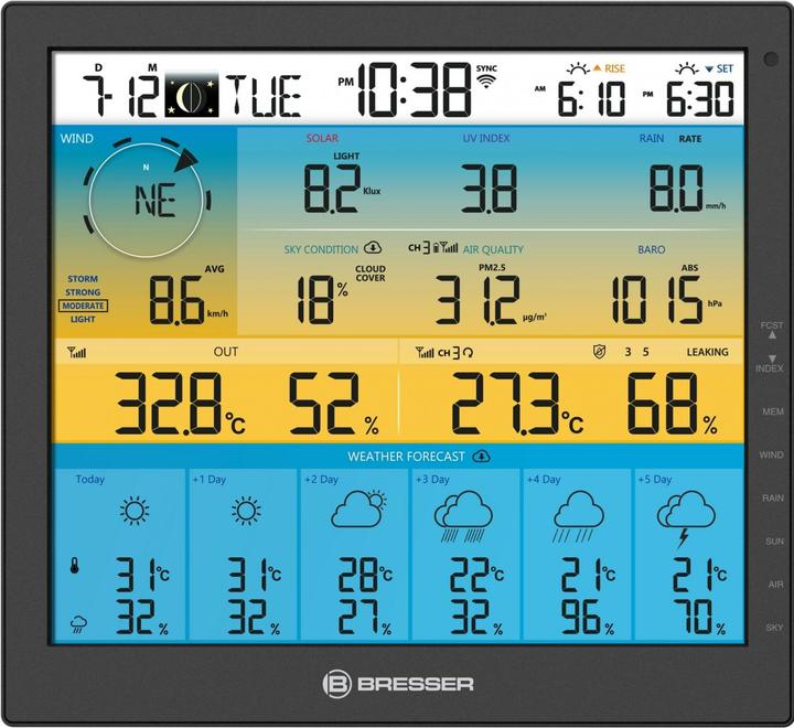 Actual product image Bresser Wetter Center 7-in-1