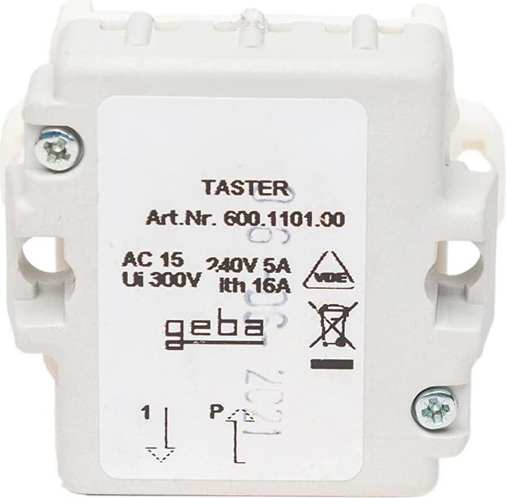 Produktbild Geba Schalteinsatz J-1T/1 600.1101.00