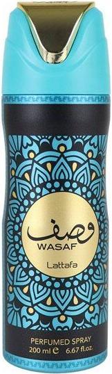 Lattafa Perfumes Lattafa Wasaf Deo Spray 200 Ml - A Refreshing Deodorant Spray From Lattafa (Spray, 200 ml)