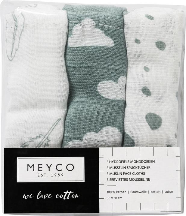 Actual product image Meyco Muslin spittoons (30 cm, 30 cm)