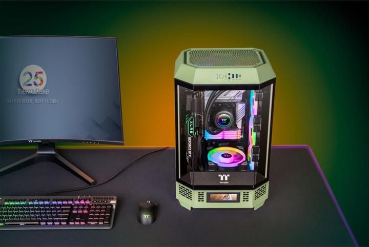 Produktbild Thermaltake The Tower 300 Matcha Green (mATX, Mini-ATX)