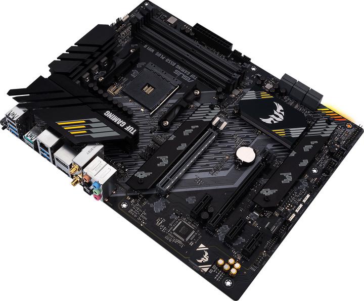 Actual product image ASUS TUF GAMING B550-PLUS WIFI II (AM4, AMD B550, ATX)