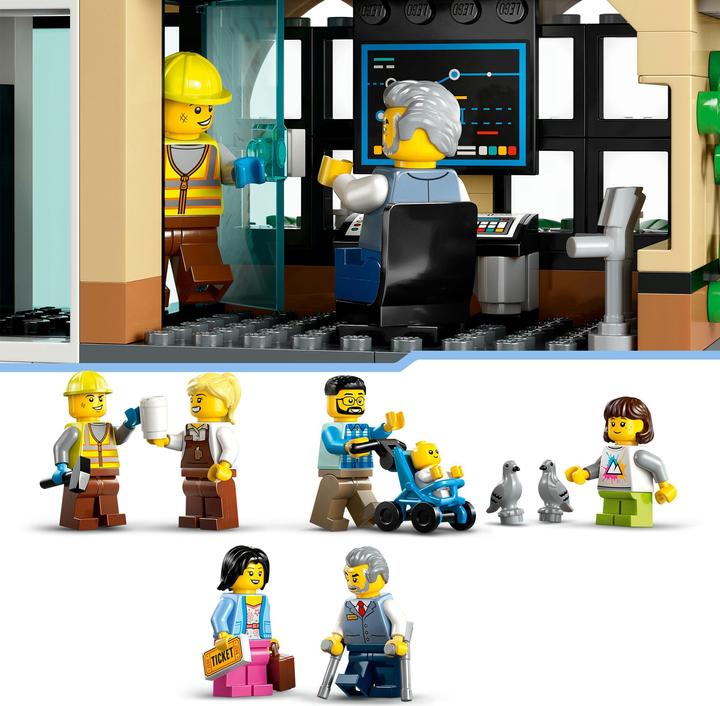 Actual product image LEGO Hauptbahnhof (60469, LEGO City)