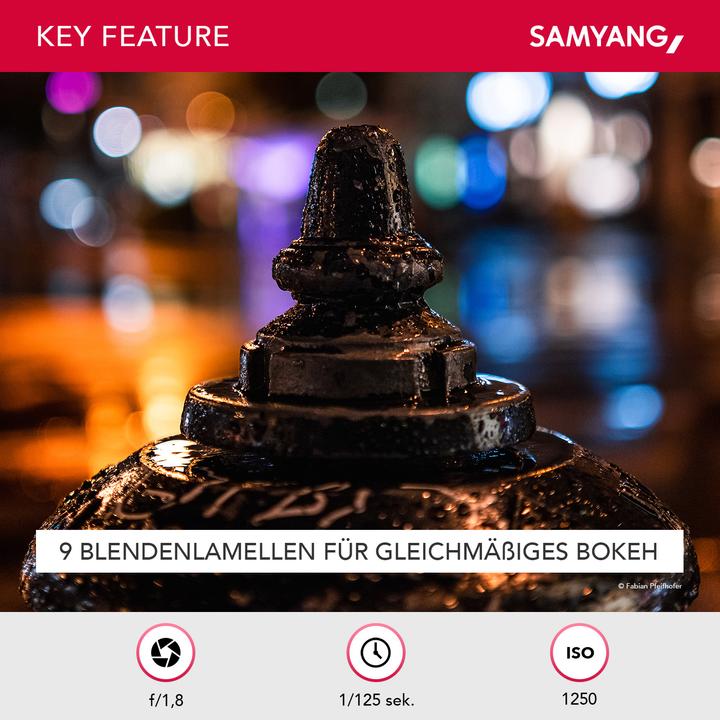 Produktbild Samyang AF 35mm f/1.8 Sony E-Mount (Sony E, Vollformat)
