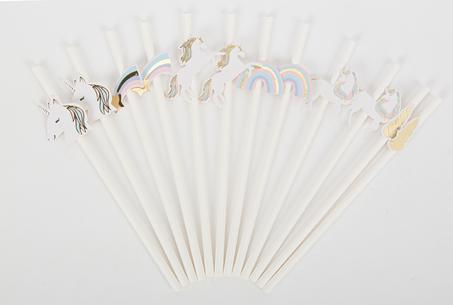 Immagine prodotto Artifete Cannucce Unicorno Pastello (12pz) (12 x)