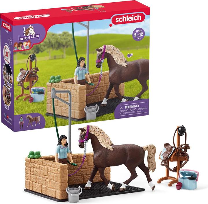 Produktbild Schleich Pferdewaschbox mit Emily und Luna von Hor