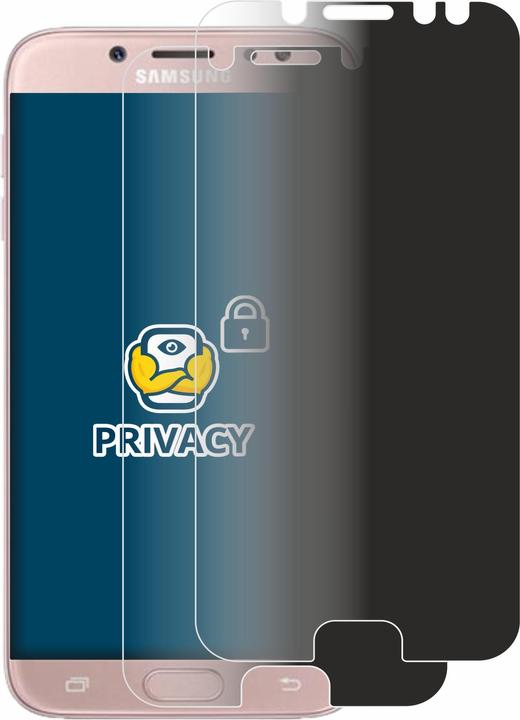 Productafbeelding BROTECT Sichtschutzfolie Anti-Spy Privacy Folie Blaulicht-Schutz (2 Stuk, Samsung Galaxy J7 2017)