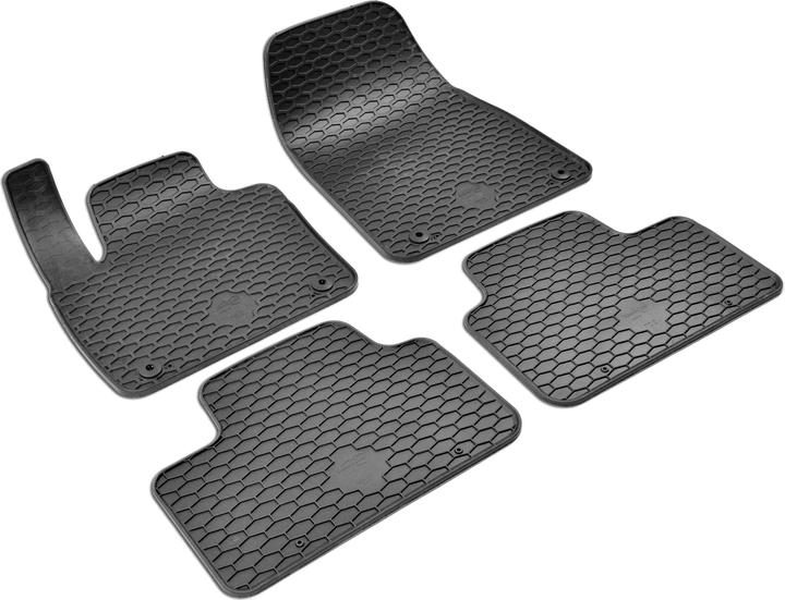Actual product image Walser Rubber mats suitable for Volvo XC40 (536), 2005-2012, Car mats Rubber (2 front mats + 2 rear mats)