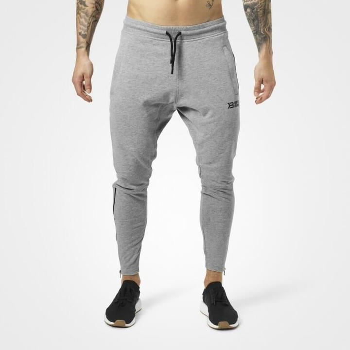 Image du produit Better Bodies Harlem Zip Pants GREY MELANGE (L, XL)
