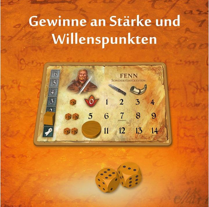 Actual product image Kosmos FKS698973 - Andor: StoryQuest - Dunkle Pfade, card game, for 1+ players, ages 12+ (DE edition) (German)