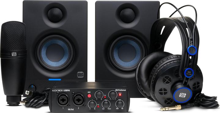 Image du produit PreSonus AudioBox USB 96 Complete Bundle (USB)