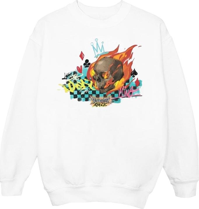 Immagine prodotto Disney Wreck It Ralph Race Skull Felpa Ragazze (140, 146)