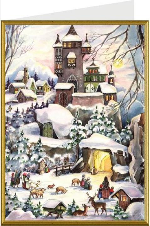 99077 - Weihnachtskarte - Alte Burg (1 Stk.)