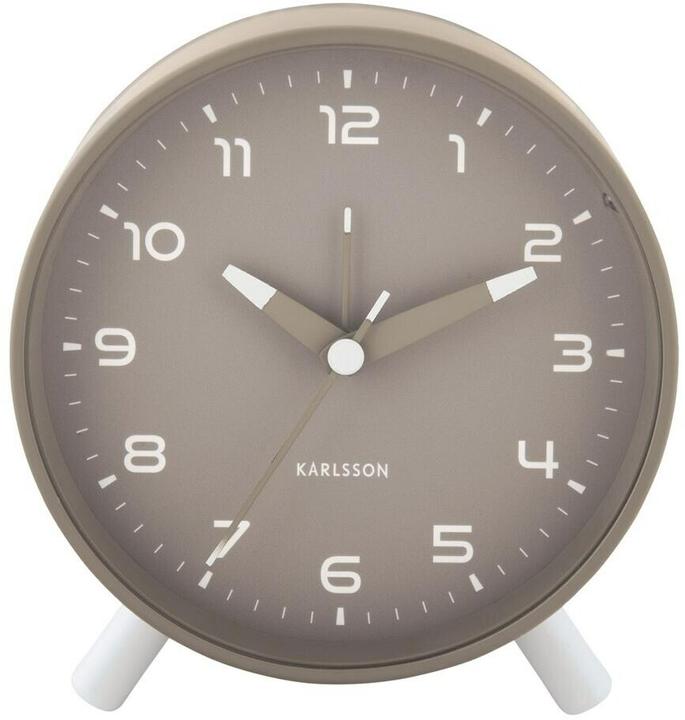 Produktbild Karlsson Klassischer Wecker Orgullo Dark grey, Funktionen: Alarm