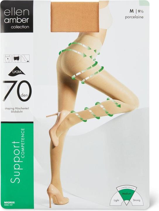 Produktbild Ellen Amber Damen Strumpfhosen Support (70 DEN)