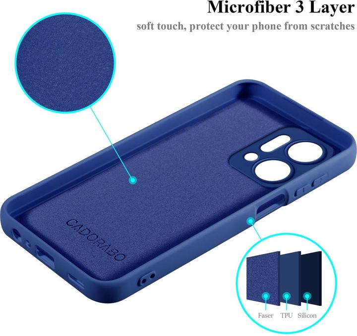 Immagine prodotto Cadorabo Custodia per Honor x7a in TPU con design in silicone a protezione dai liquidi (Honor X7a)
