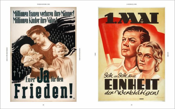 Produktbild DDR Poster. 130 Propagandabilder, Werbe- und künstlerische Plakate von den 40er- bis Ende der (Deutsch, Englisch, David Heather, 2019)
