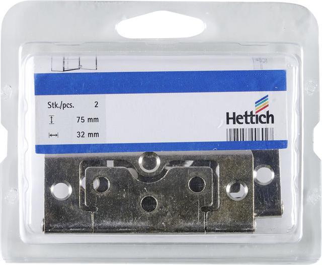 Image du produit Hettich Lamellentür-Scharnier 75 x 32 mm