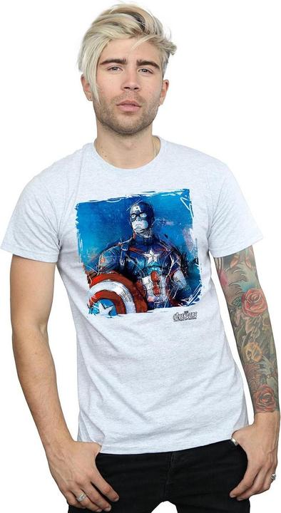 Immagine prodotto Captain America Maglietta Arte Uomo (XXL)