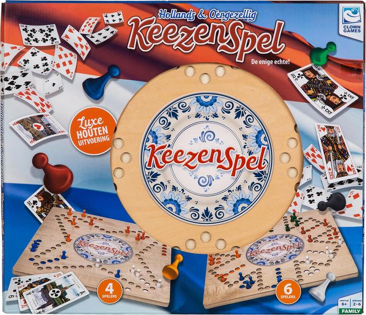 Actual product image Clown games houten Keezenspel (Dutch)