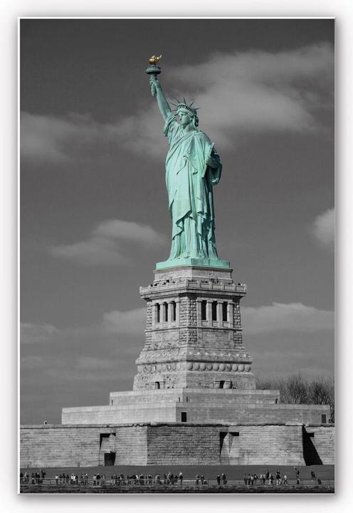 Actual product image Trenddeko Statue of Liberty (30 x 45 cm)