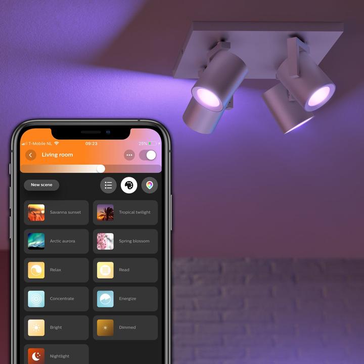 Immagine prodotto Philips Hue Tonalità Argenta Base BT (350 lm, GU10)