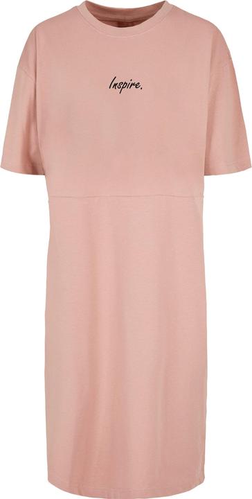 Merchcode Ladies Inspire Oversized Slit Tee Dress - 118909
