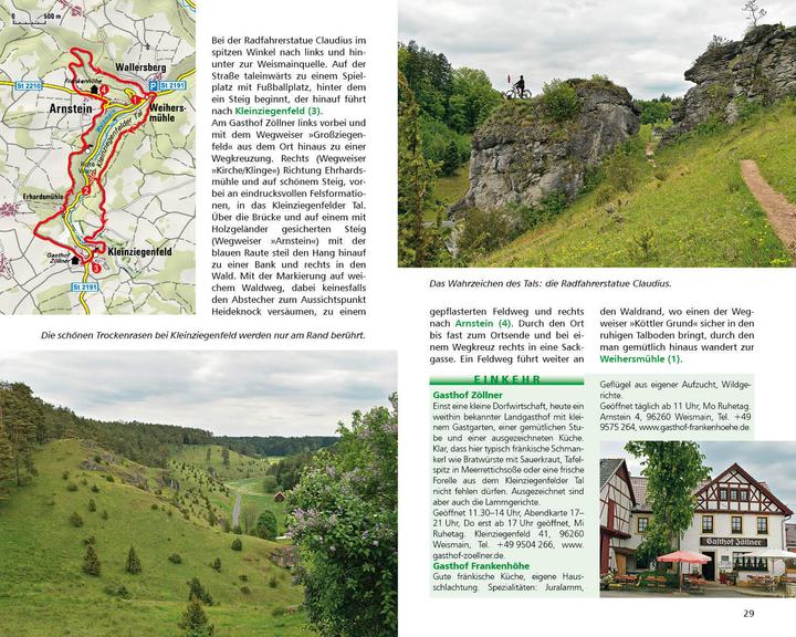 Immagine prodotto Fränkische Schweiz – Wandern & Einkehren (Tedesco, Stefan Herbke, 2022)