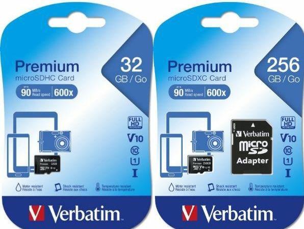 Produktbild Verbatim Micro SDHC Card (32 GB, microSDHC, U1, UHS-I)