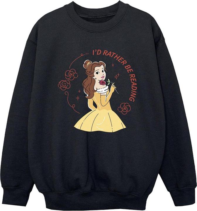 Immagine prodotto Disney Beauty And The Beast I'd Rather Be Reading Felpa Ragazzi (140, 146)