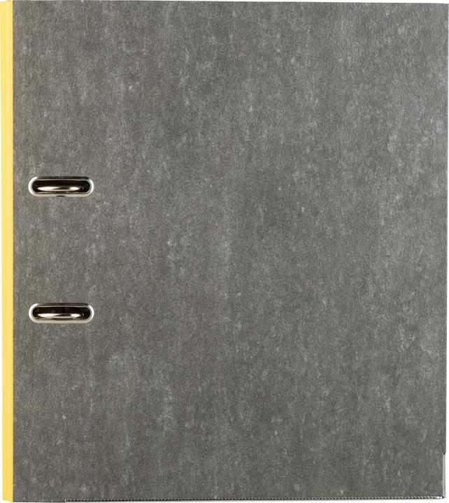Produktbild Idena Ordner A4 gelb 5cm Wolkenmarmor FSC-Mix (A4, 50 mm, 1 Stück)