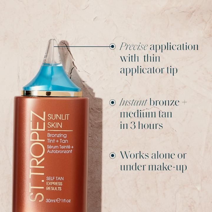Actual product image St. Tropez - Sunlit Skin Tint + Tan Serum (Self tanning serum, 30 ml)