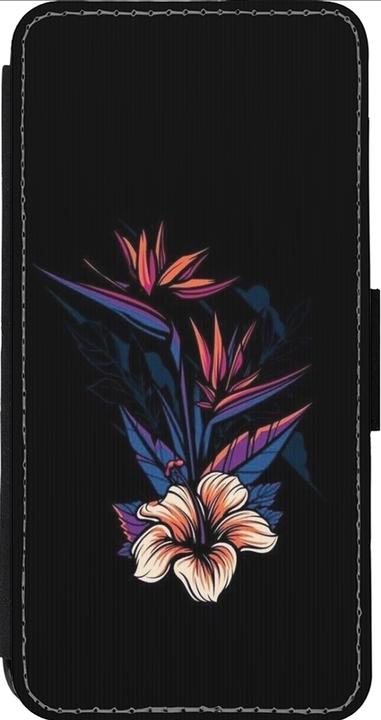Actual product image PhoneLook Cover Wallet black Dark Flowers (Apple iPhone 14 Pro Max)