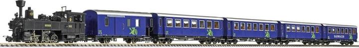 Liliput 6-piece train set Murtalbahn 1 steam locomotive and 5 wagons (Track H0)