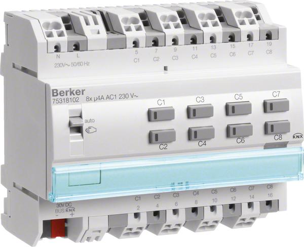 Image du produit Berker Actionneur de commutation/de stores KNX (Actionneur de volet)