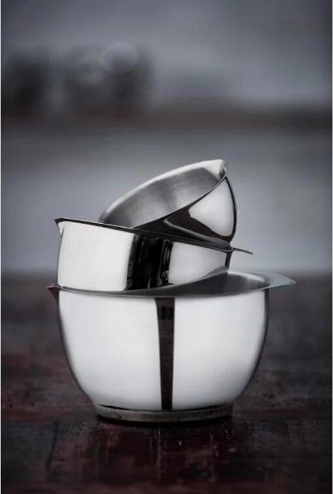 Actual product image Rosti Mixing bowl set Margrethe 1.5 l 3 l, silver (3 l, 2 x)